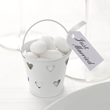 Heart Pails - 5 Pack - White