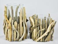 Driftwood Candle Holder