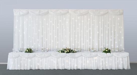 Ivory Starlight Backdrop