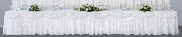 Starlight Table Skirt